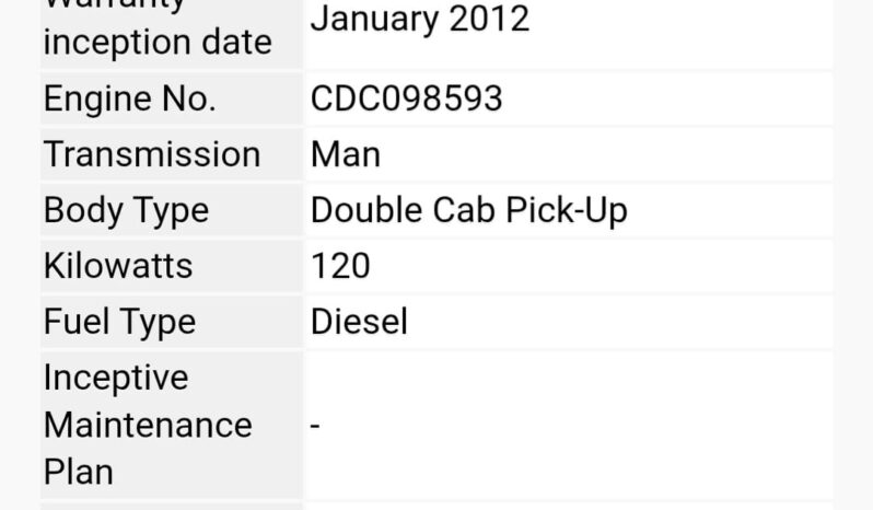 
								Volkswagen VW Amarok 2.0 Bi-TDi (120 kW) Double Cab Highline 2012 full									