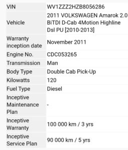 
										Volkswagen Amarok 2.0 Bi-TDi (132 kW) Double Cab Highline 2012 full									
